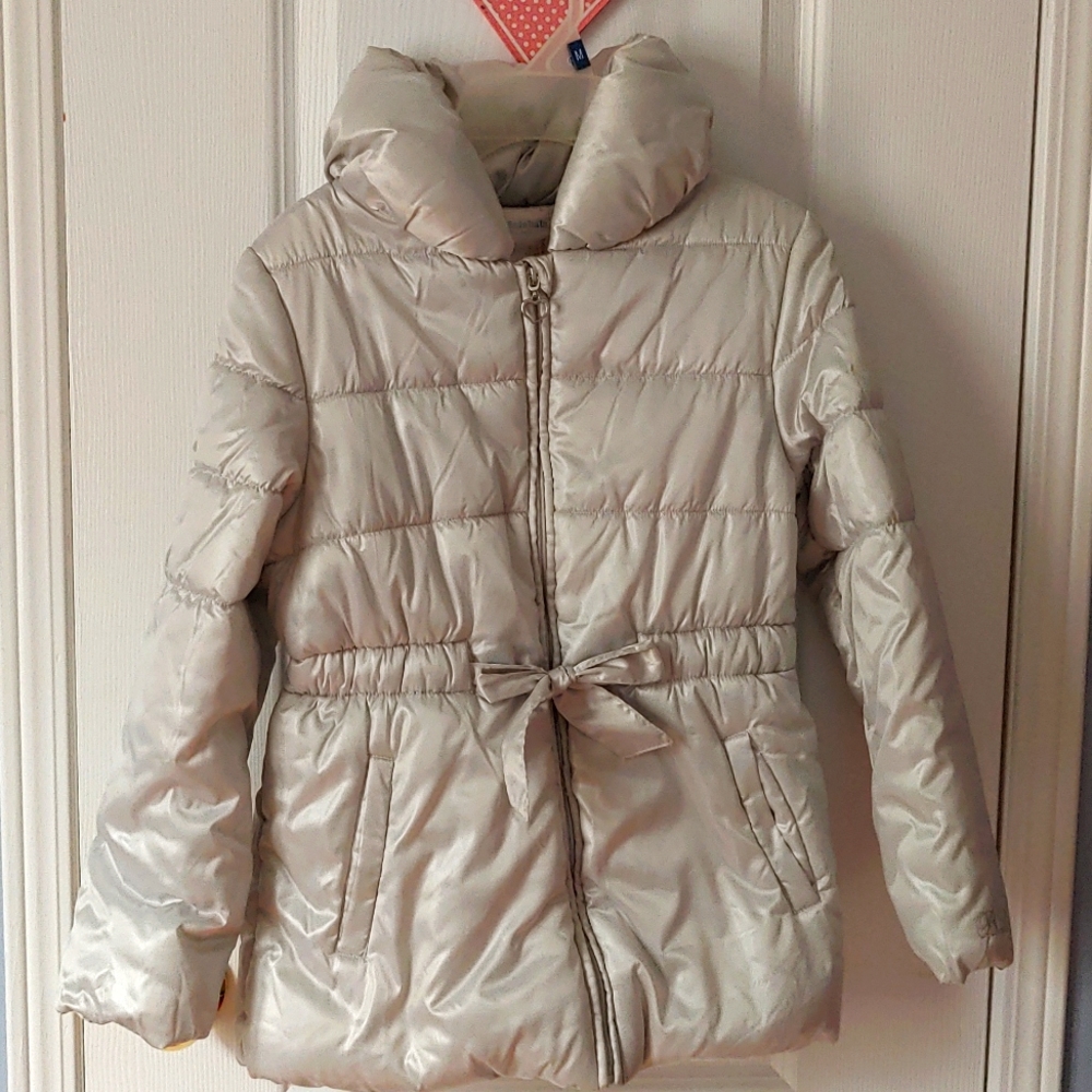 ❄️ Girl's Silver Winter Coat
